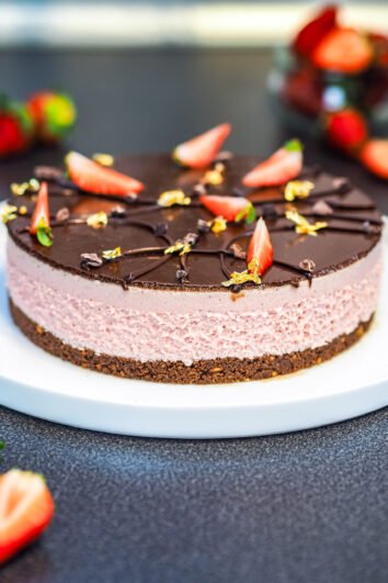 bavarese fragole cioccolato